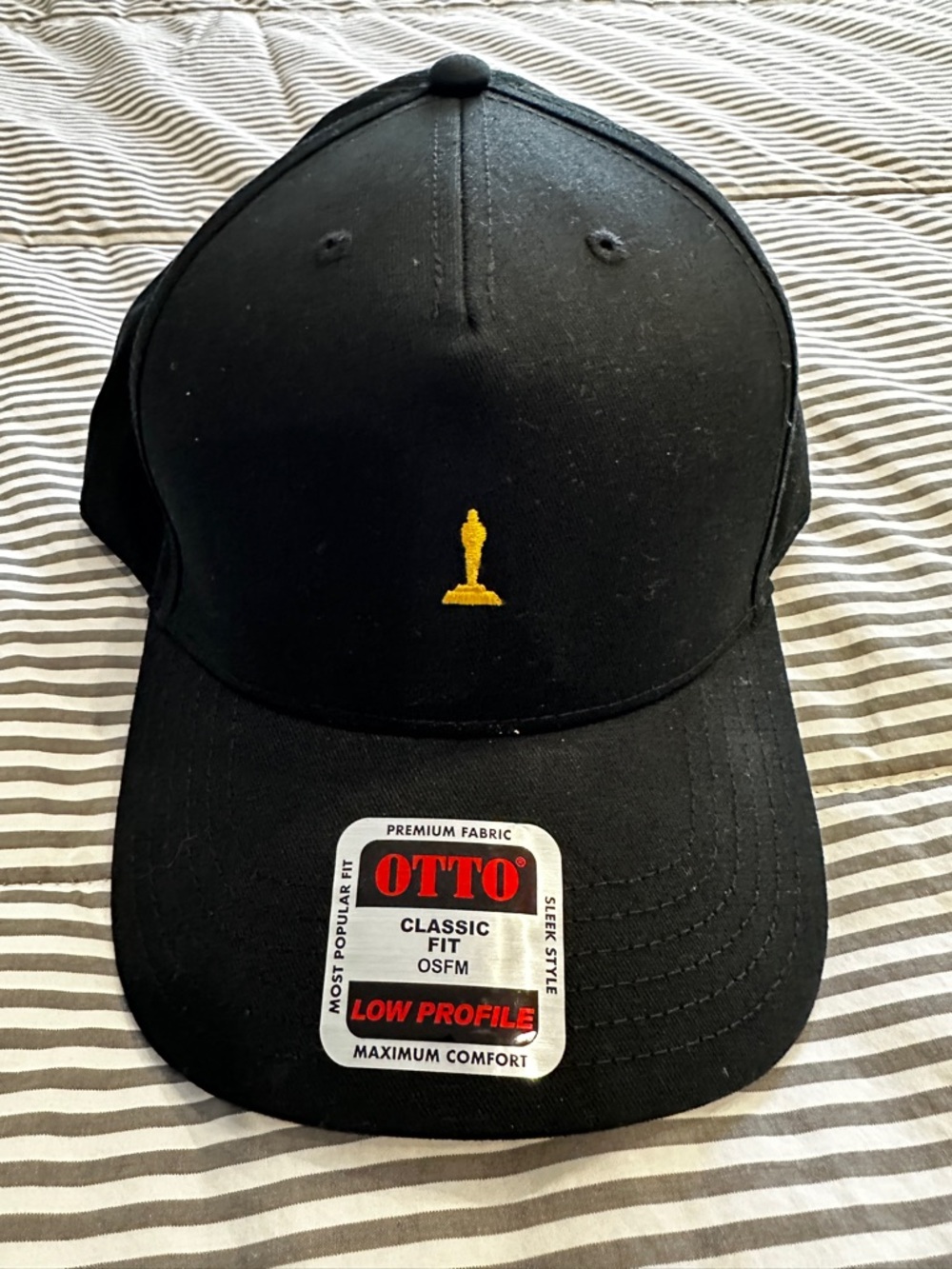 Academy Awards Oscars black baseball cap